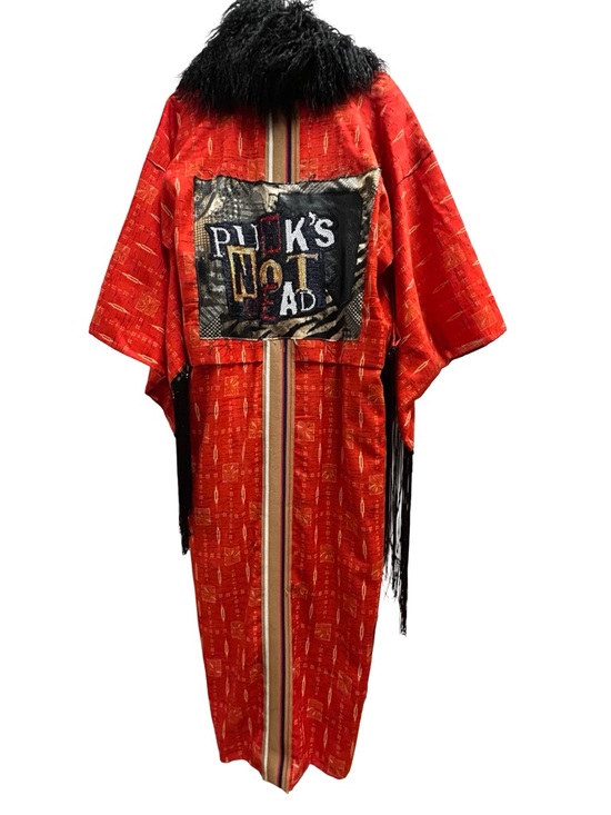 melt kimonos Other - REWORKED Red Kimono - this is from a collection by Melt Kimonos.